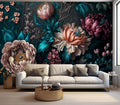 Peony Flowers Mural Wallpaper Peel and Stick