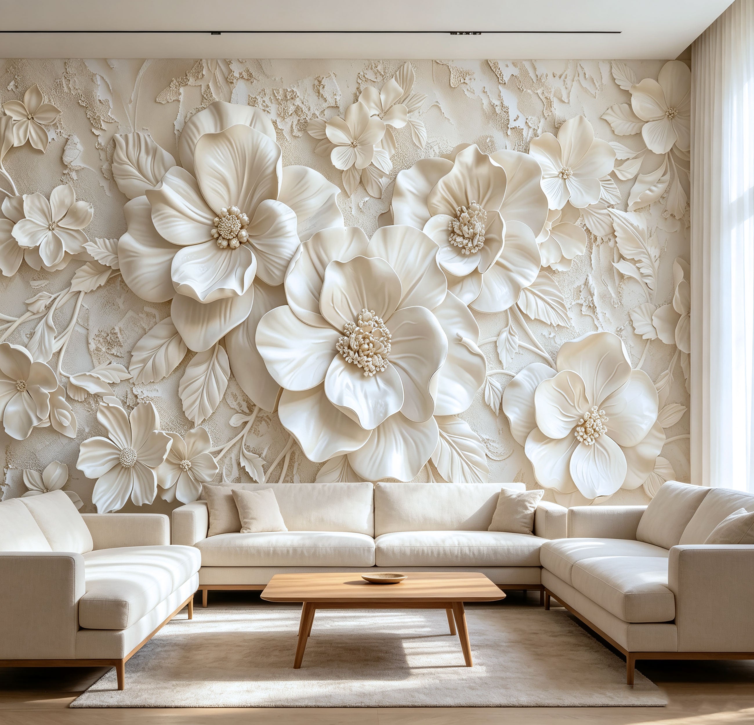 White Flowers - A002