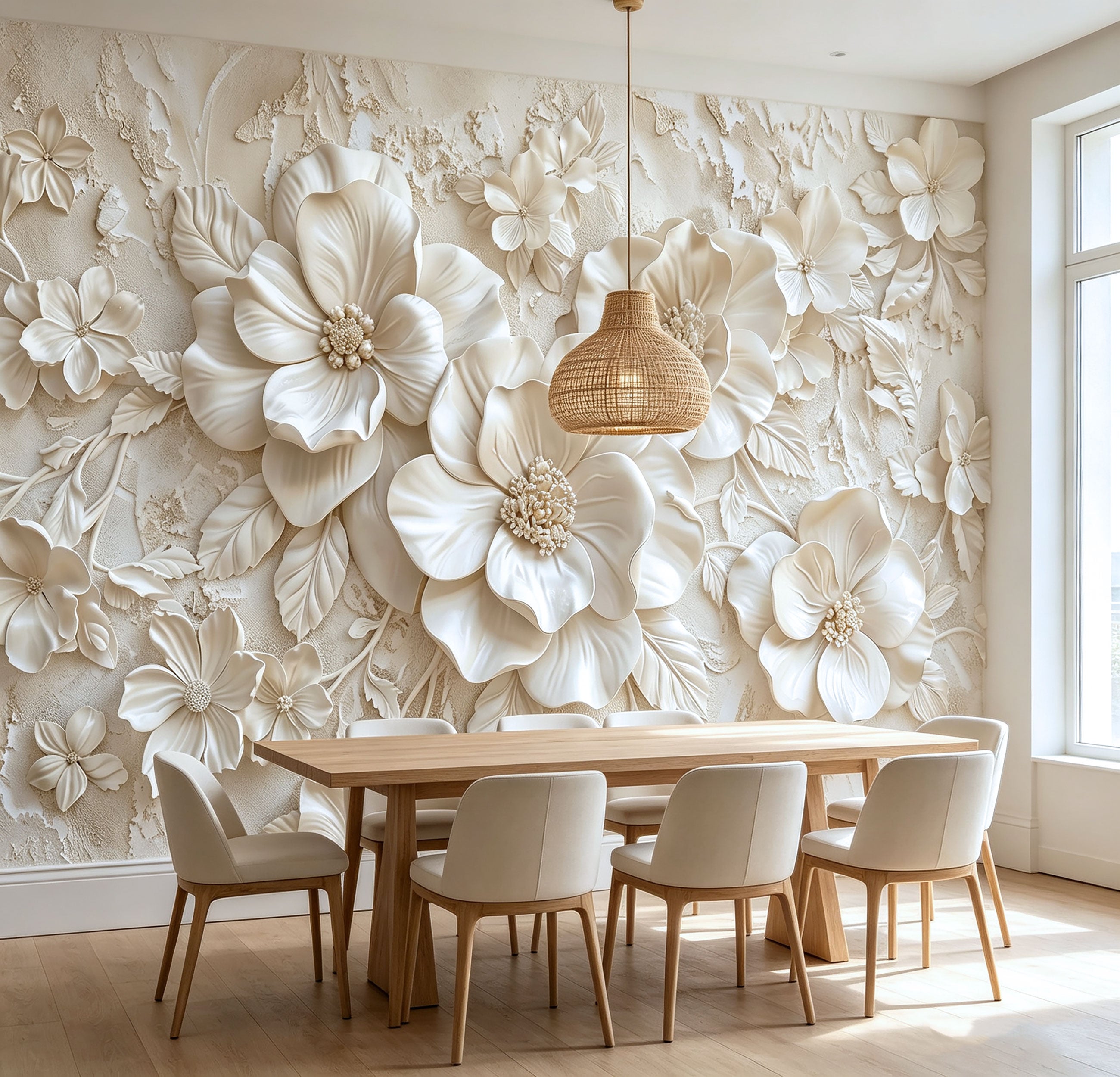White Flowers - A002